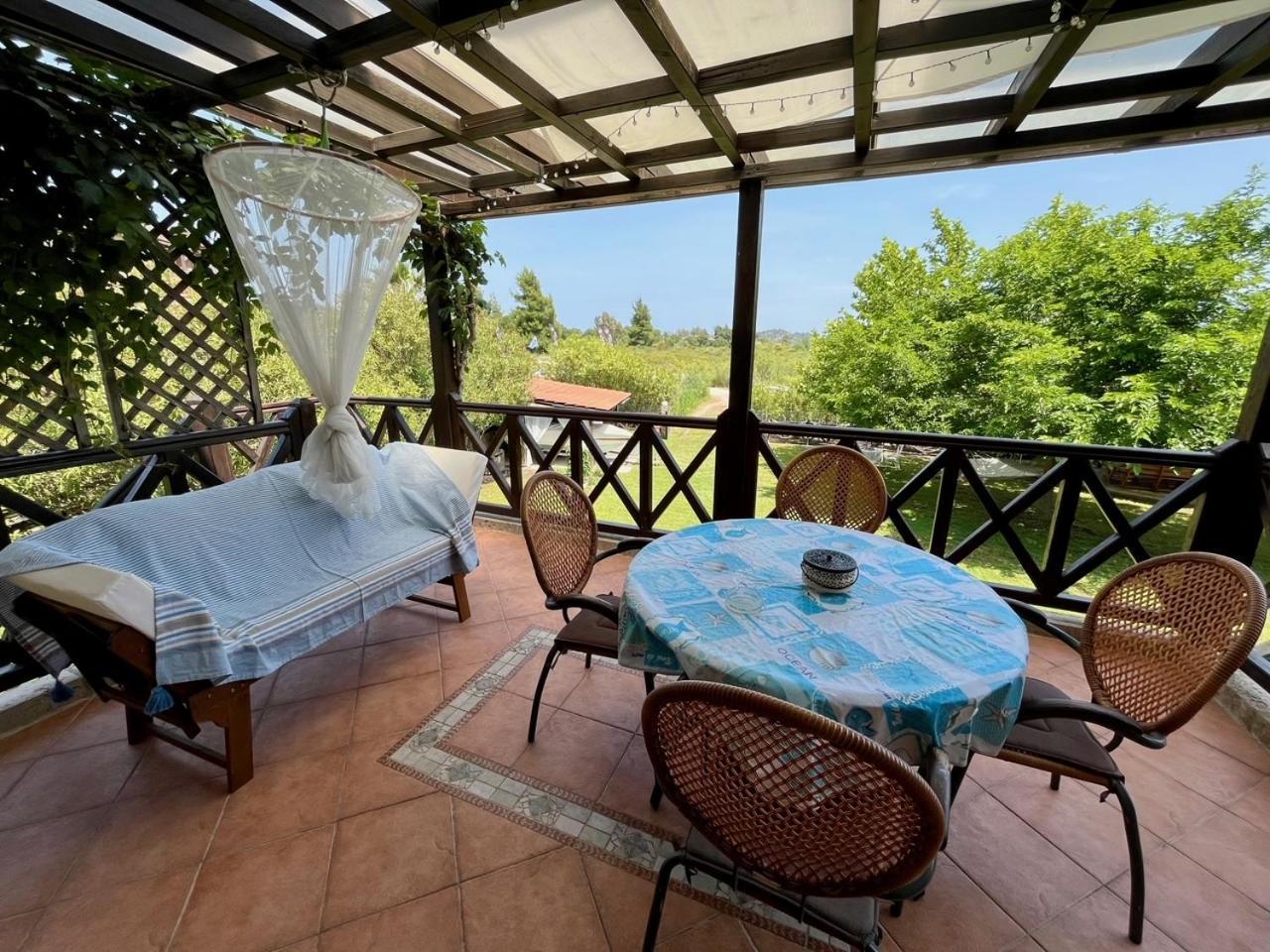 Stone Villa Rokosini Vourvourou Exterior foto
